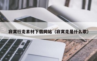 上饶寂寞行走素材下载网站（寂寞走是什么歌）